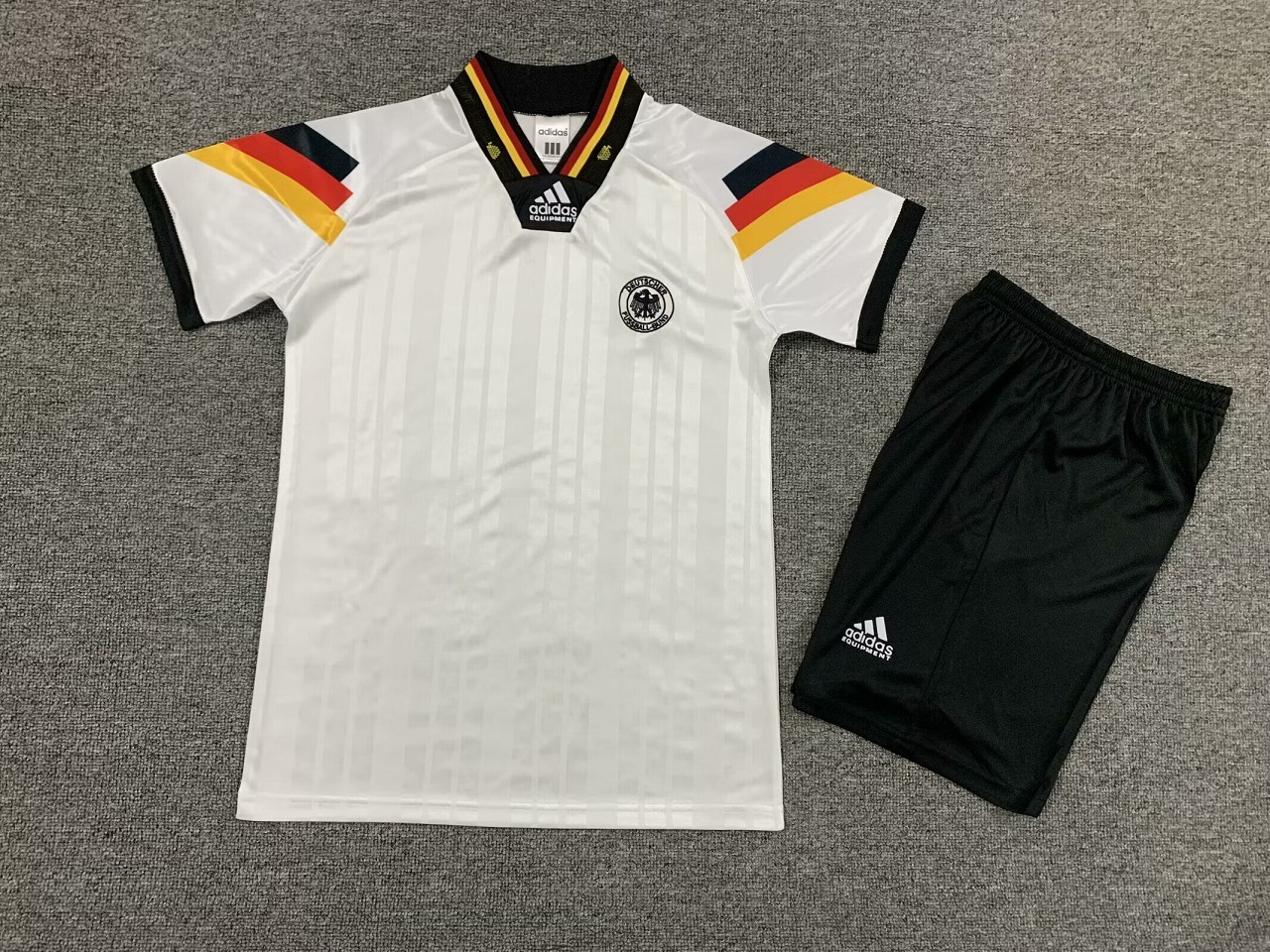 Kids-Germany 1992 Home Soccer Jersey